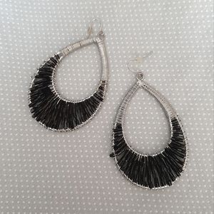 Oval Hoop Earrings